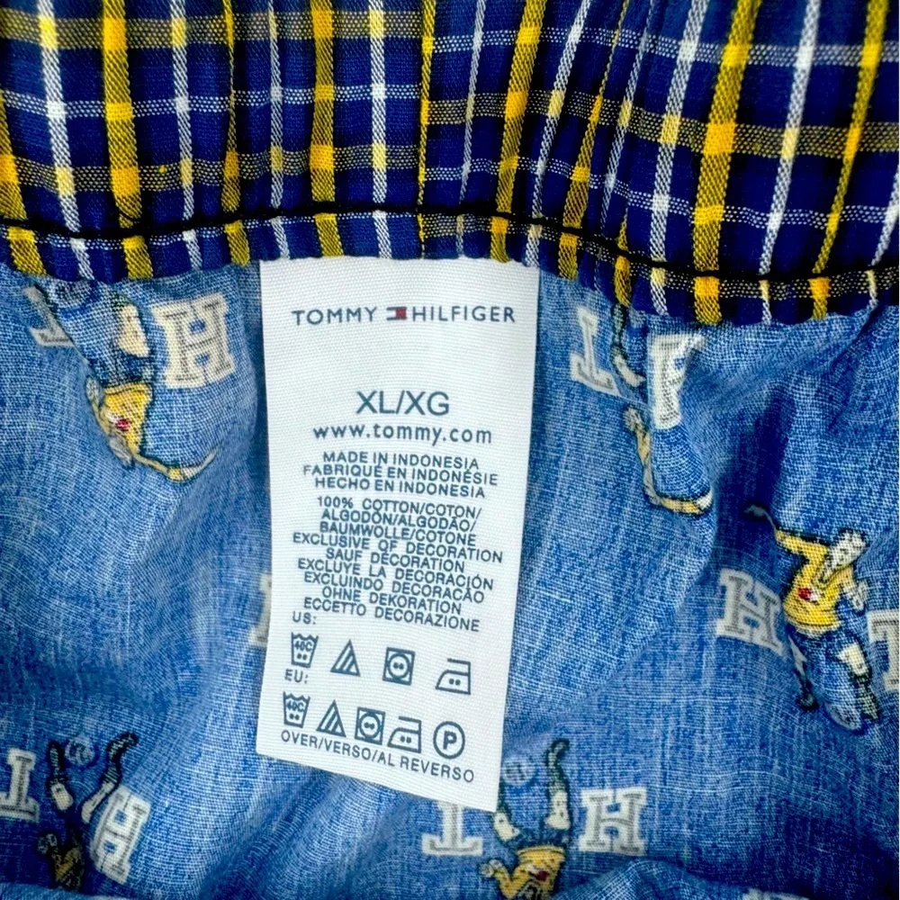 Tommy‎ Hilfiger Blue and Yellow Plaid Boxers